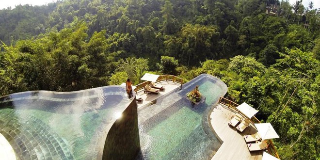 Viseći vrtovi, hotel Ubud, Bali