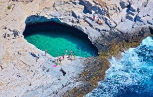 Prirodni bazen Giola, Grčka